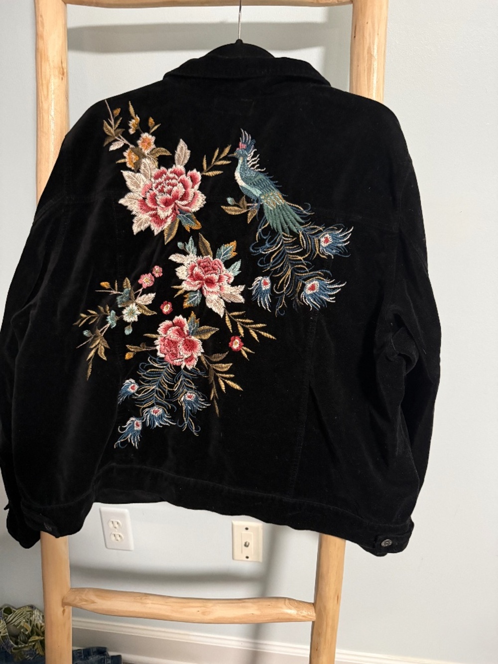 Johnny was XXL velvet green jacket